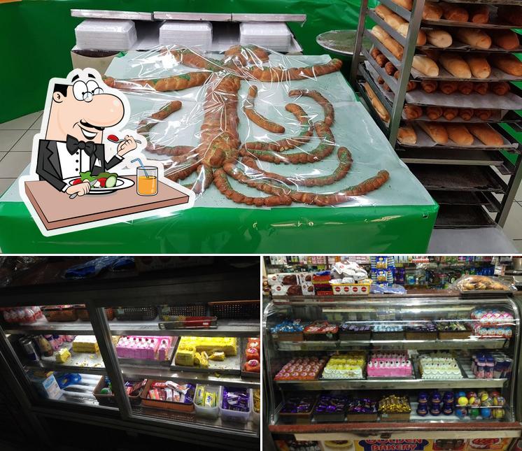 Food at Golden Bakery