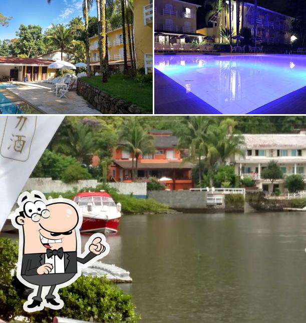 Veja imagens do exterior do Hotel Canoa Barra do Una
