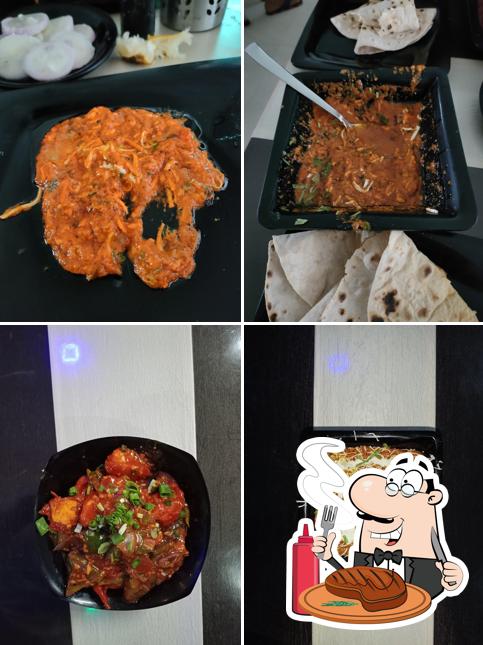 Try out meat meals at Hotel Atithi