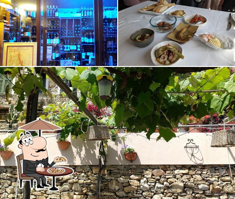 Ristorante La Vigna se distingue par sa extérieur et nourriture