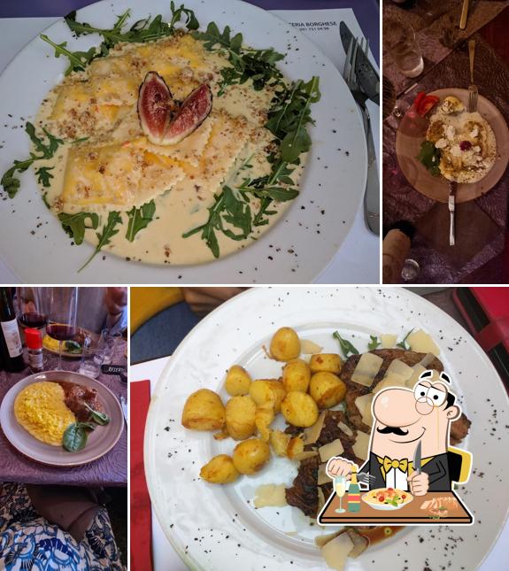 Platti al Osteria Borghese
