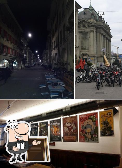 Tra le varie cose da Drei Eidgenossen si possono trovare la esterno e interni