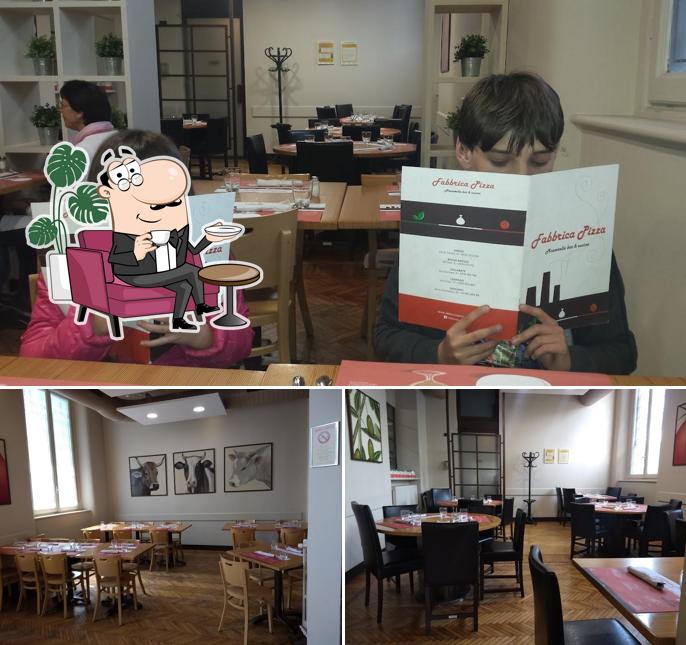 Gli interni di Pizzeria Fabbrica Pizza