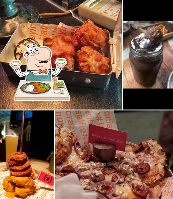 Chocolate mousse at Indiranagar Social