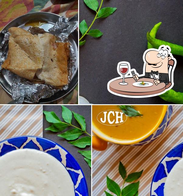Food at Jodhpur Coffee House