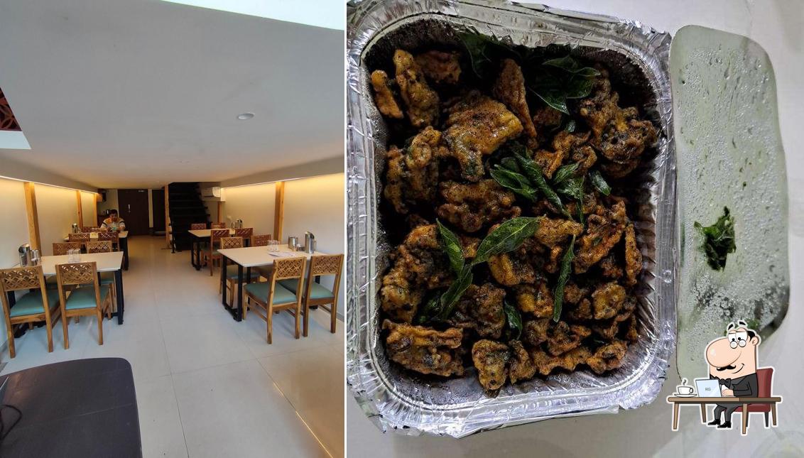 The interior of Kerala Tales - Kharghar