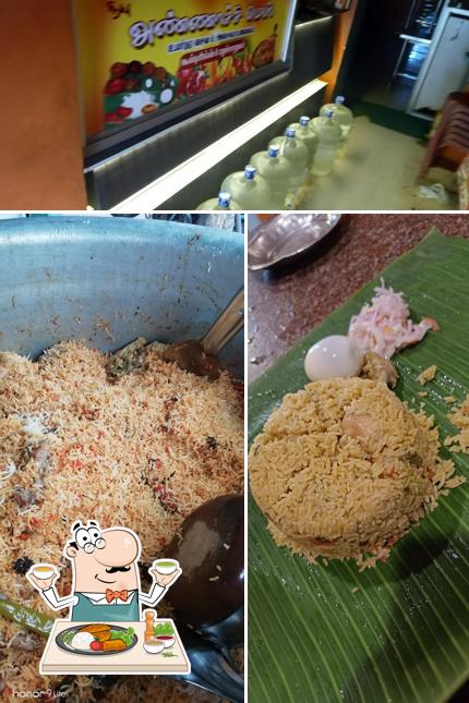 Food at New Annachi Mess