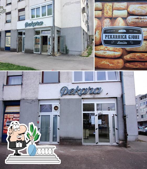 Gli esterni di Pekarnica Gjoni