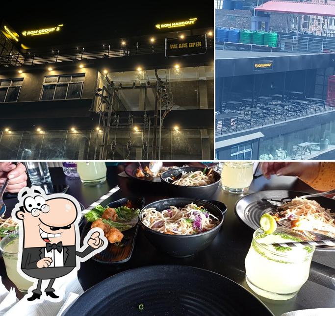 Among various things one can find exterior and food at ROM Group 3 (ROM HANGOUT)