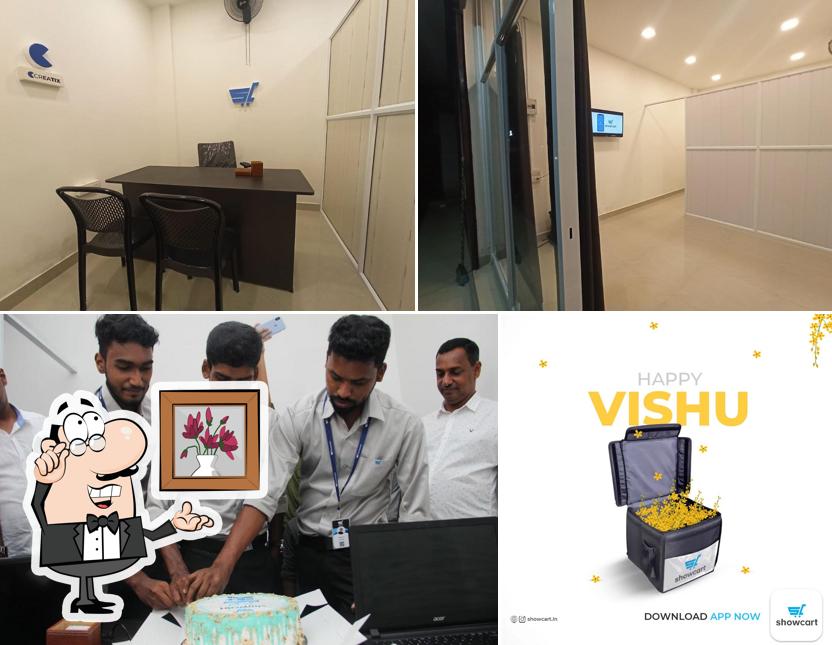 The image of interior and food at Showcart India Perambra Food Delivery App