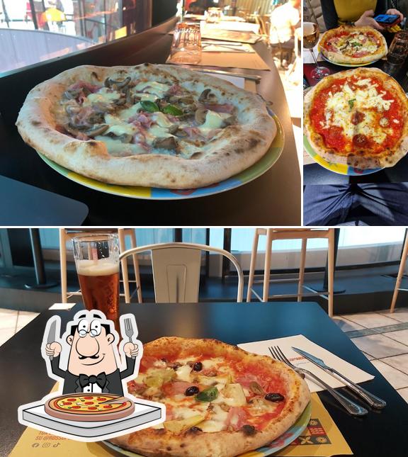 Scegli tra le svariate varianti di pizza