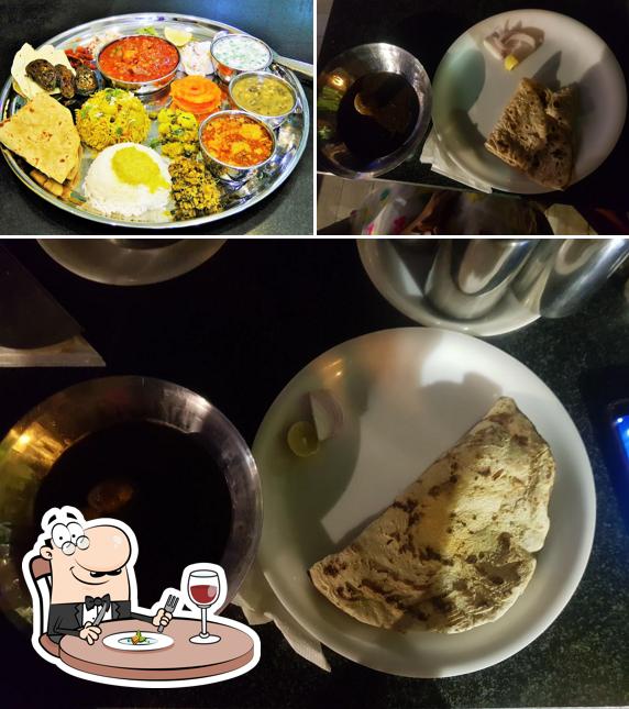Food at Swad Marathi