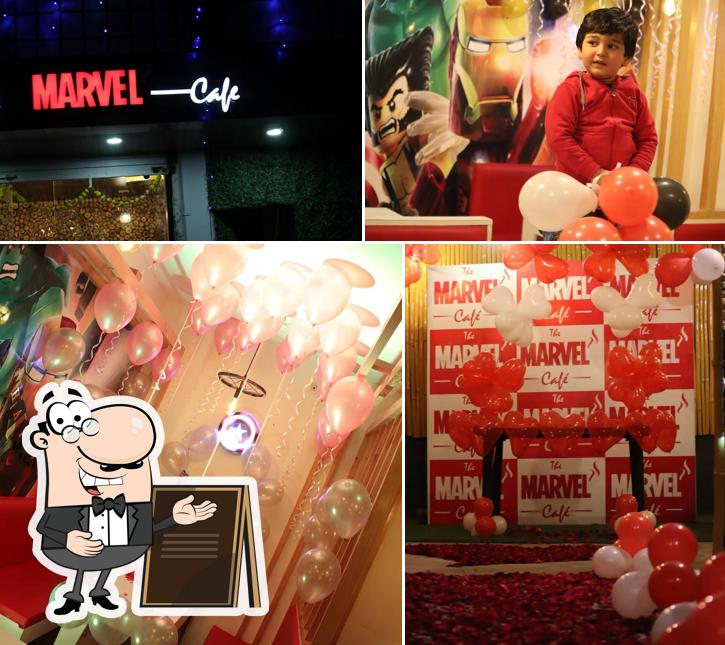 Enjoy the view outside The Marvel's Cafe