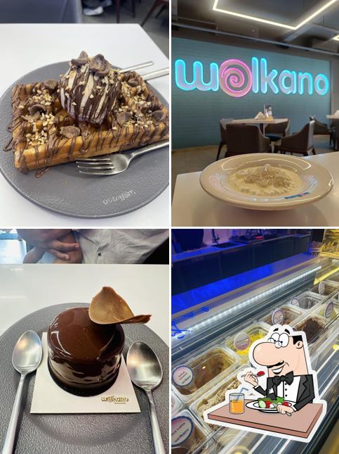 Food at Wolkano Creamery
