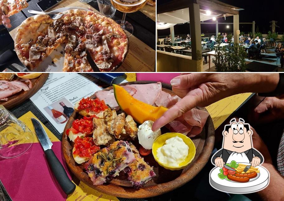 Platti al Pizzeria I' Brollo