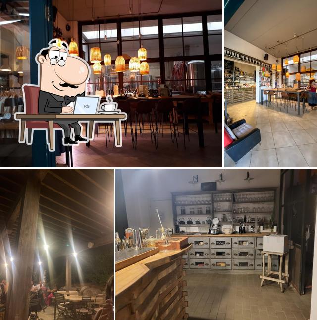 Dai un'occhiata agli interni di Frank & Serafìco
