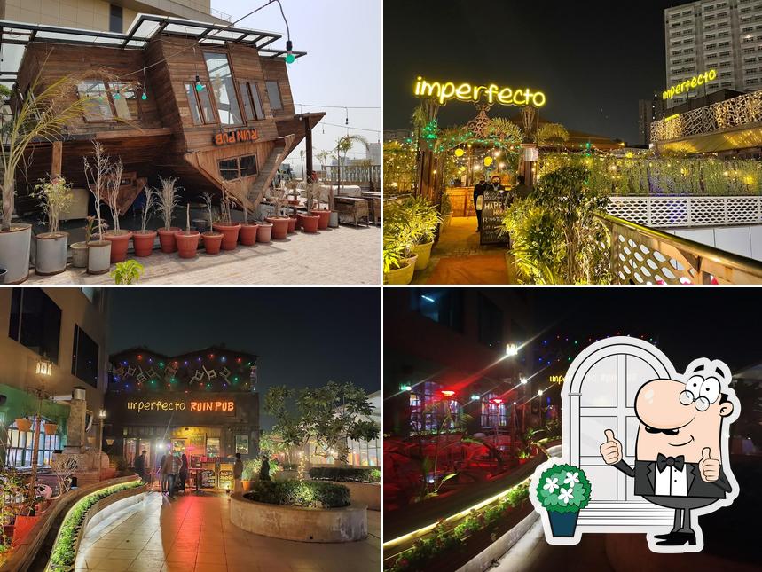 Enjoy the view outside Imperfecto - Logix Mall