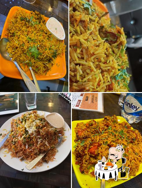 Food at Infinity Restaurant
