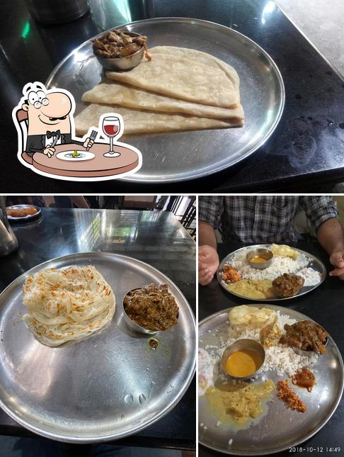 Food at Kumar Hotel