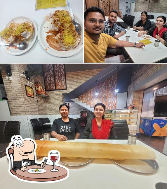 This is the photo showing food and interior at Park Cafe Xpress