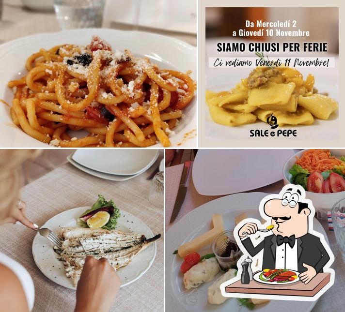 Cibo al Pizzeria Ristorante Residenza Sale E Pepe