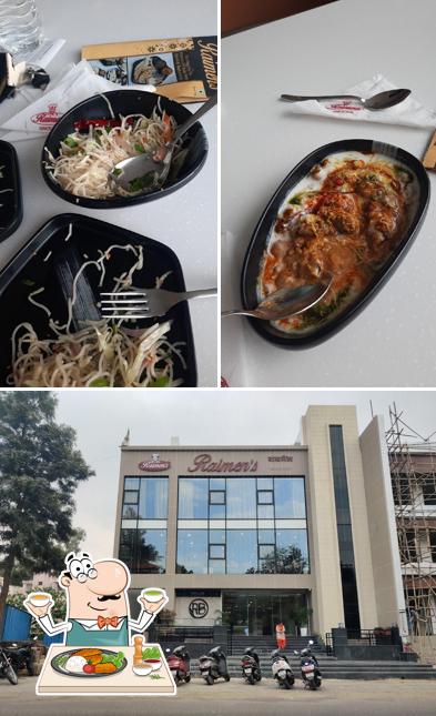 The picture of food and exterior at Raimens