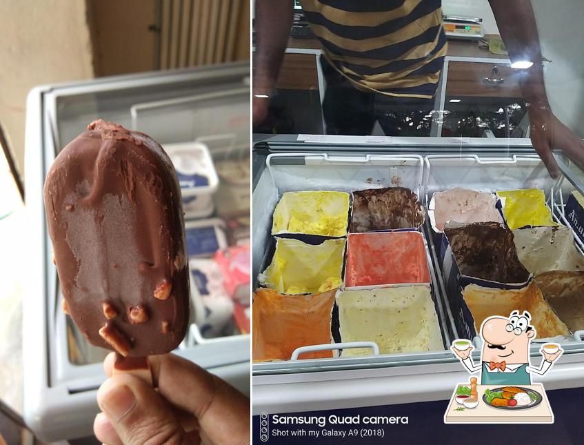 Food at Amul Icecream parlour