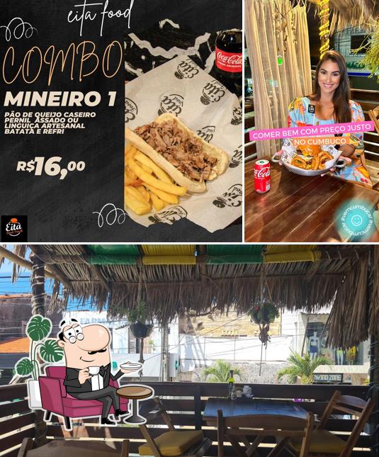 Veja imagens do interior do Eita Food Cumbuco