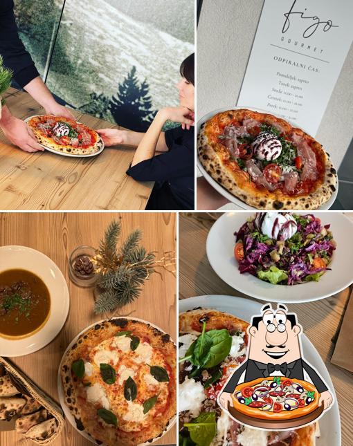 Prenditi una pizza a FIGO GOURMET Kranjska Gora