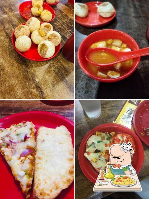 Food at La Pizza Treno