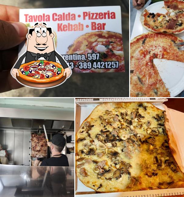 Ordina una pizza a Pizzeria Kebab Roma