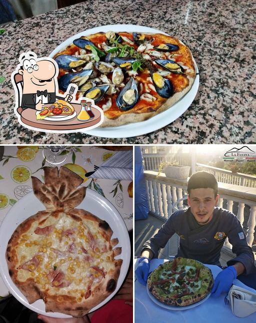 Scegli una pizza a La Fucina Ristorante & Pizzeria