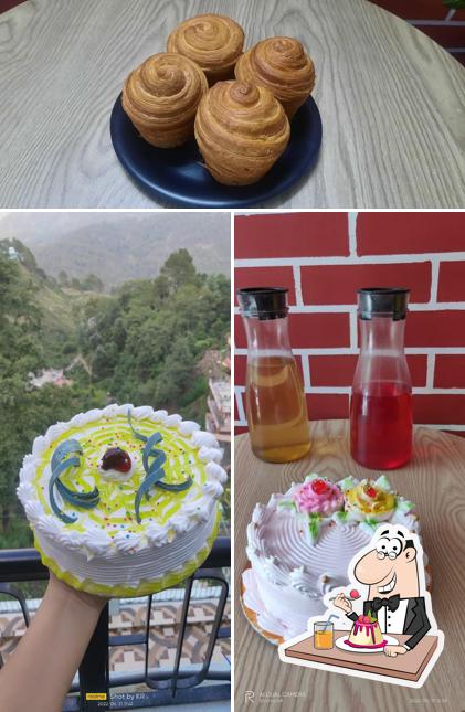 SerendipitySaubhagya Bakery & Cafe serves a variety of sweet dishes