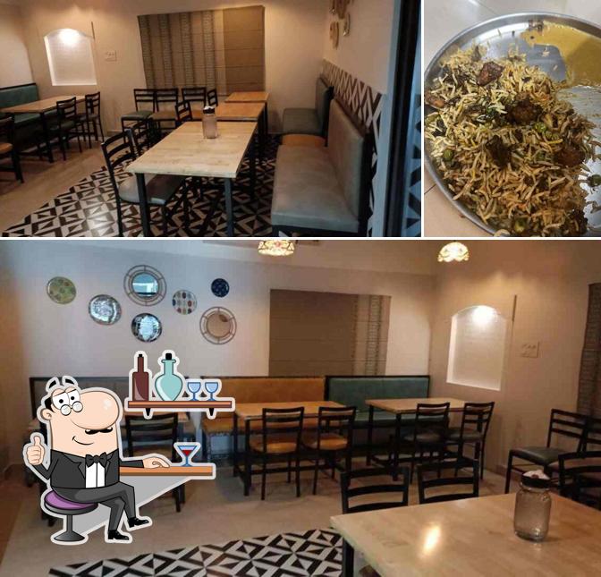 The interior of Shri Ji Rasoi The Dhaba