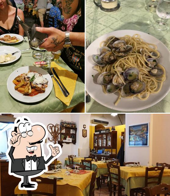 Gli interni di Trattoria casalinga