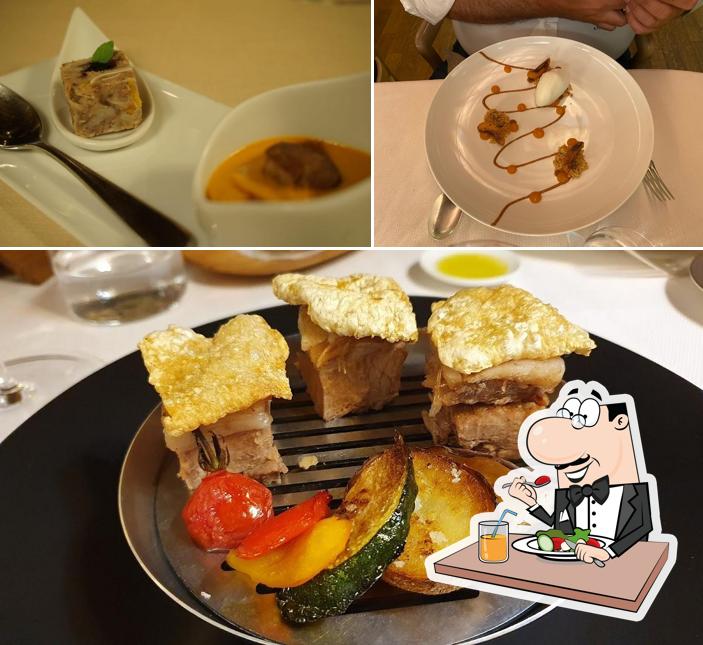 Cibo al Ristorante Caino