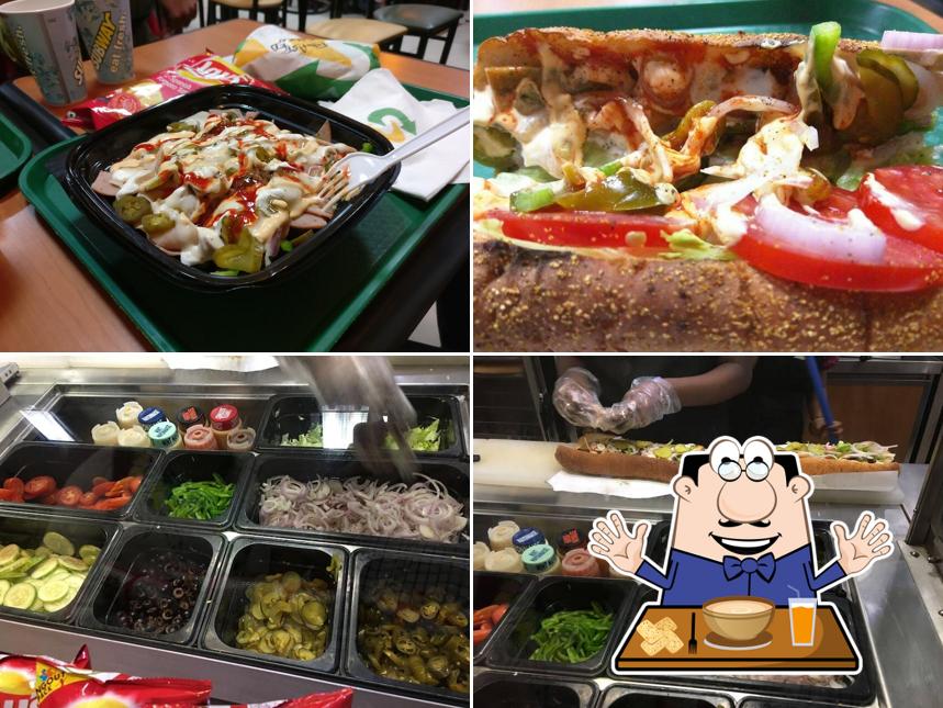 Food at Subway WT Pondicherry