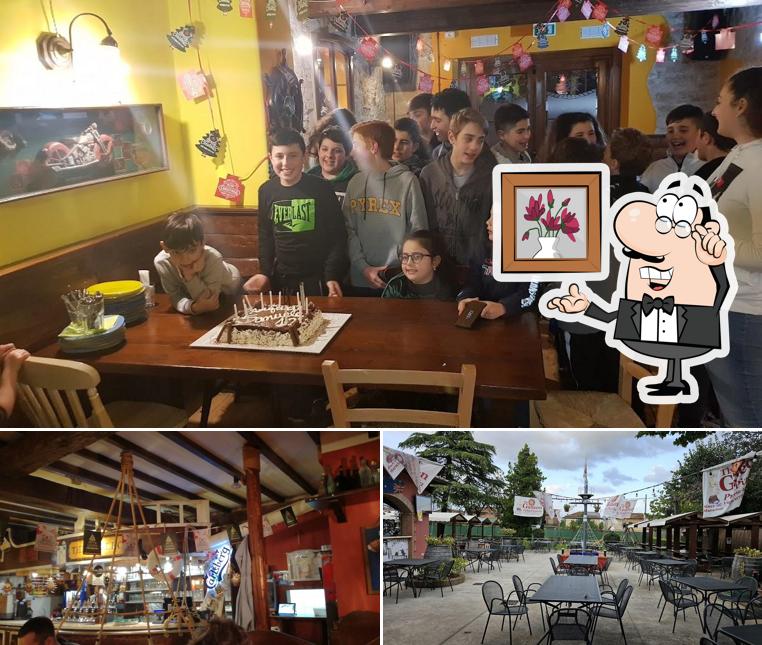 Gli interni di The Galleon Pub&Pizzeria