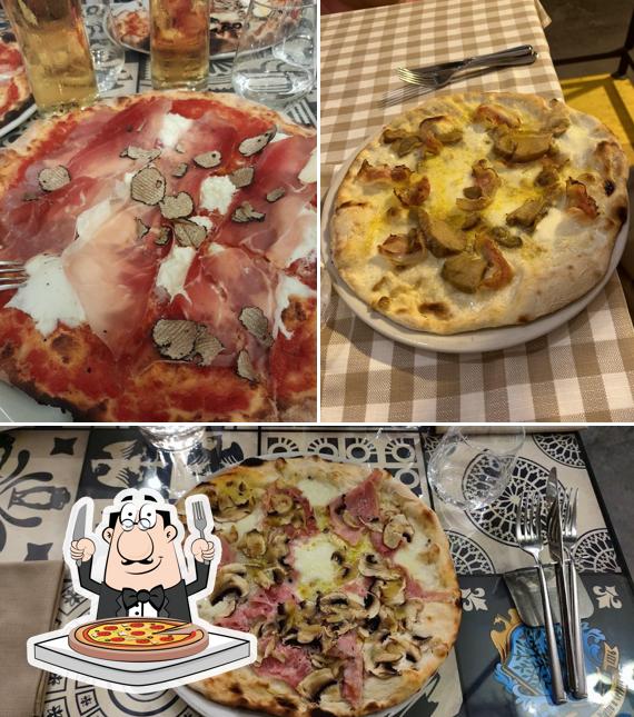 Scegli tra le svariate varianti di pizza