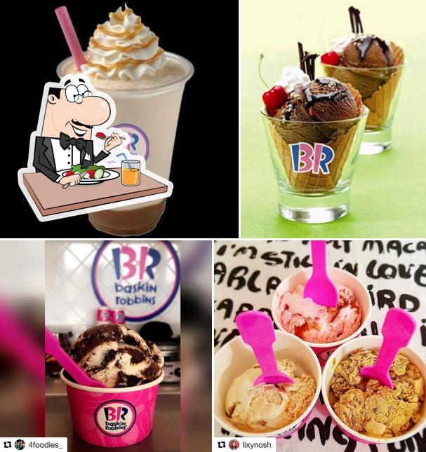 Food at Baskin Robbins