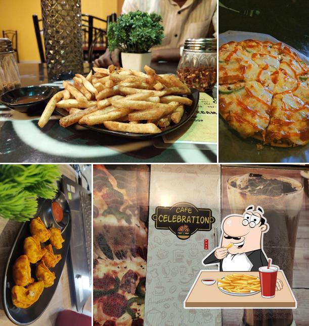 French fries at Cafe Celebration