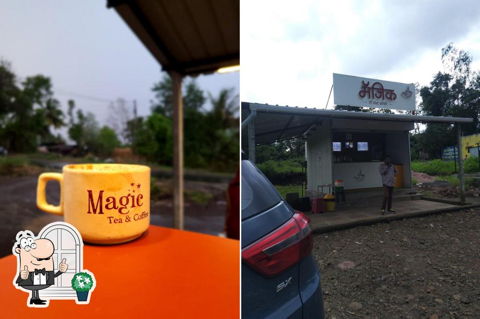 The exterior of Magic Tea And Coffee