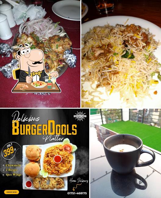 Food at Captain's Table Restaurant