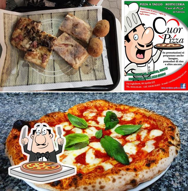 A Cuor di pizza aprilia, puoi provare una bella pizza