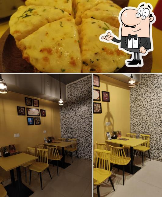 The picture of Dharma's Sandwich’s interior and food