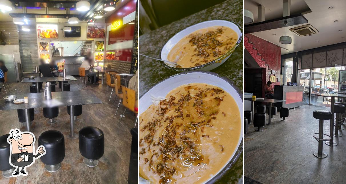 The interior of Haji sayeed family restaurant