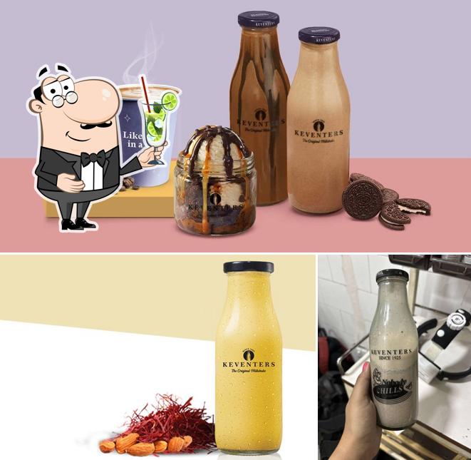 Enjoy a drink at Keventers - Milkshakes & Desserts