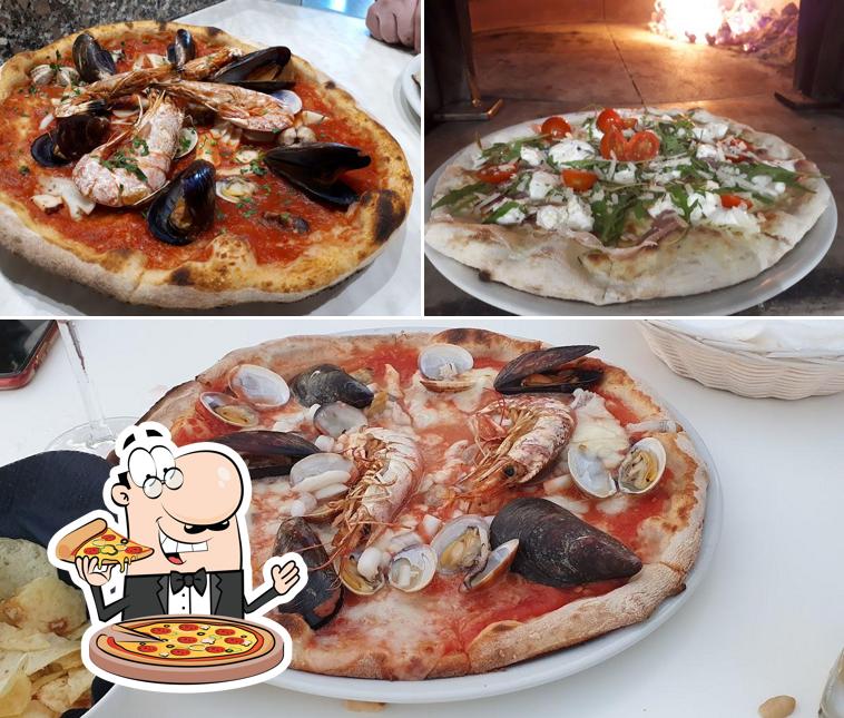 Prenditi tra le molte varianti di pizza