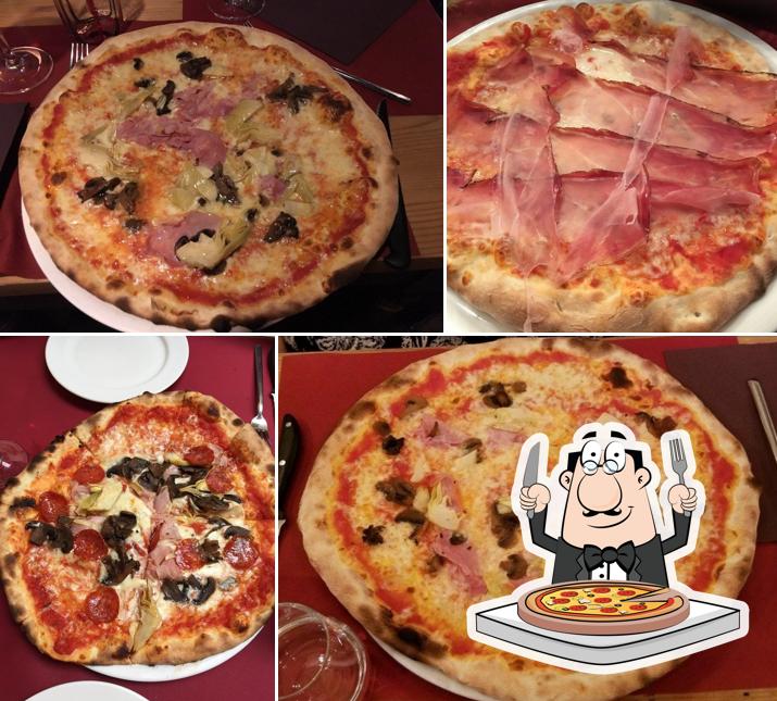 Scegli tra le svariate varianti di pizza