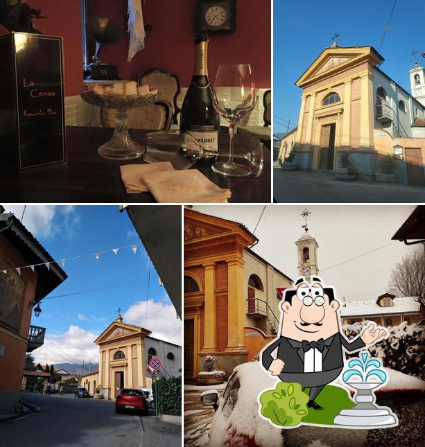 Gli esterni di La Censa Rumenta Bar